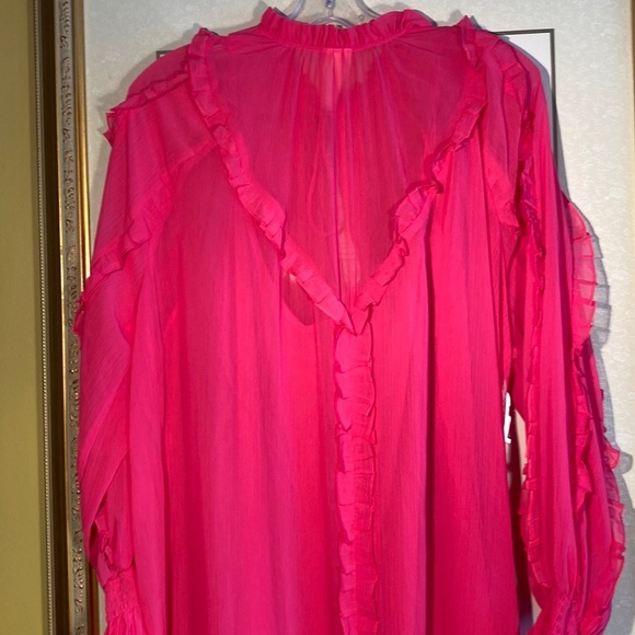 ***NWOT***H&M Chiffon Maxi Dress - Picture 10 of 12